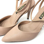 TACÒN - KENSY - 7.5 - CUERO DEJAVU TAUPE - CALZADO CACHATINA