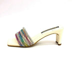 TACÒN - LAZARA - 5.5 - CUERO TALCO X ARCOIRIS - CALZADO CACHATINA