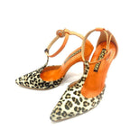 TACÒN - LEONORA - 8.5 - CUERO TIGRILLO SENY - CALZADO CACHATINA