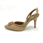 LORELAY - CALZADO CACHATINA - ESTILETO MUJER - CUERO TAUPE - TACON 8.5 (11 CM)