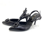 LORELAY - CALZADO CACHATINA - ESTILETO MUJER - CUERO NEGRO - TACON 8.5 (11 CM)