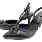 LORELAY - CALZADO CACHATINA - ESTILETO MUJER - CUERO NEGRO - TACON 8.5 (11 CM)