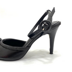 LORELAY - CALZADO CACHATINA - ESTILETO MUJER - CUERO NEGRO - TACON 8.5 (11 CM)