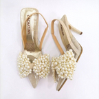 MAELY - CALZADO CACHATINA - ESTILETO MUJER - YUTE X ACETATO - TACON 7.5 (10 CM)