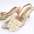MAELY - CALZADO CACHATINA - ESTILETO MUJER - YUTE X ACETATO - TACON 7.5 (10 CM)