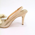 MAELY - CALZADO CACHATINA - ESTILETO MUJER - YUTE X ACETATO - TACON 7.5 (10 CM)