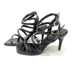 TACÒN - ROSSALEN - 7.5 - CUERO NEGRO - CALZADO CACHATINA