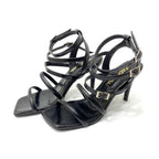 TACÒN - ROSSALEN - 7.5 - CUERO NEGRO - CALZADO CACHATINA