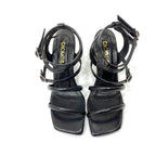 TACÒN - ROSSALEN - 7.5 - CUERO NEGRO - CALZADO CACHATINA
