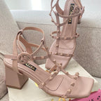 TACÒN - SARLUNY - 5.5 - CUERO TAUPE - CALZADO CACHATINA