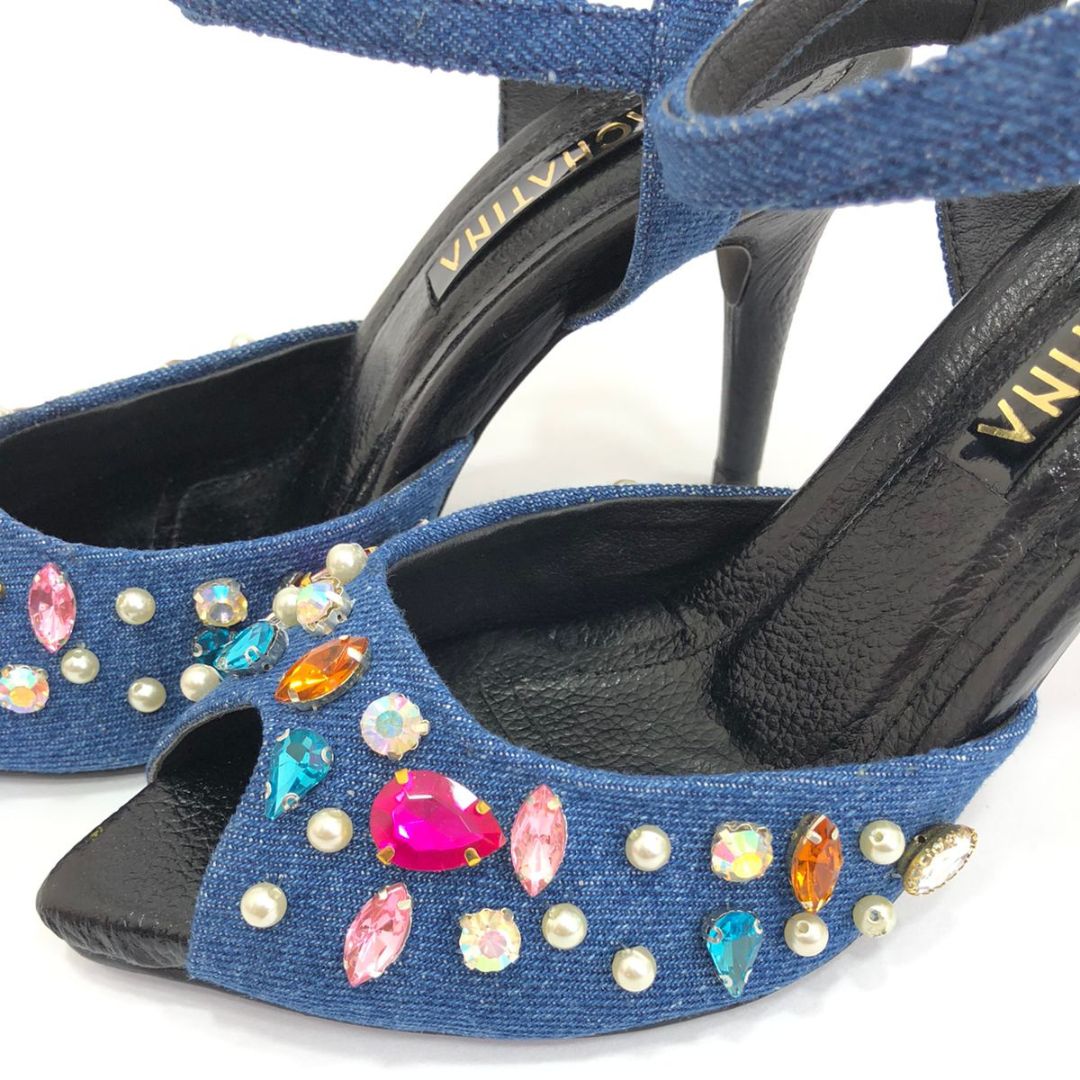 TACÒN - SCREW - 7.5 - DENIM NEUTRO - CALZADO CACHATINA