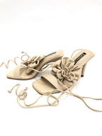 CALZADO CACHATINA - SEXY FLOWER - CUERO FRAPE - ALTURA 7.5 (10 CM) - TACON MUJER