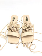 CALZADO CACHATINA - SEXY FLOWER - CUERO FRAPE - ALTURA 7.5 (10 CM) - TACON MUJER