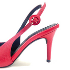 TACÒN - STORM - 8.5 - CUERO ROJO - CALZADO CACHATINA