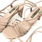 TACÒN - VALERIANA - 5.5 - CUERO TAUPE - CALZADO CACHATINA