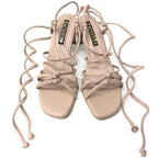 TACÒN - VALERIANA - 5.5 - CUERO TAUPE - CALZADO CACHATINA