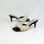 CALZADO CACHATINA - TACON MUJER - YUFEN - CUERO CHAROL NEGRO - ALTURA 5.5 (8 CM)