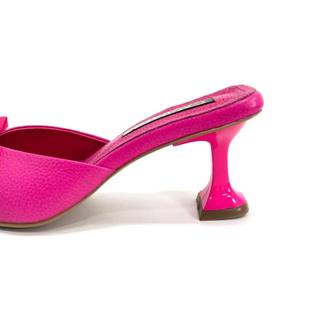ZOMY - CALZADO CACHATINA - ESTILETO MUJER - CUERO FUCSIA - TACON 5.5 (8 CM)