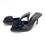 ZORELAY - CALZADO CACHATINA - ESTILETO MUJER - CUERO NEGRO - TACON 7.5 (10 CM)