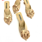 ZOMY - CALZADO CACHATINA - ESTILETO MUJER - CUERO CAPUCHINO - TACON 5.5 (8 CM)