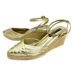PLATAFORMA - TIZIPER - 5.5 - CUERO DORADO - CALZADO CACHATINA