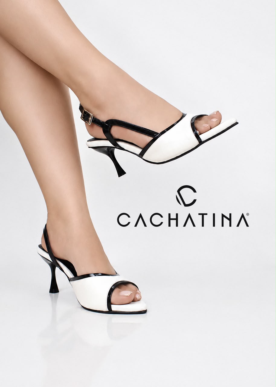 TACON BIANCA - CHAROL TALCO X CHAROL NEGRO  - ALTURA 5.5