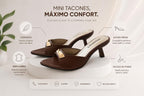 TACON BUSAN - BAMBIE CHOCOLATE AVELLANA - ALTURA 5.5 (7,5 CM) - CALZADO CACHATINA