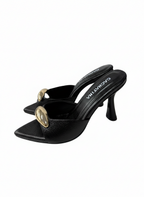 TACON CASSIS - BAMBIE NEGRO - ALTURA 7.5 (10 CM)