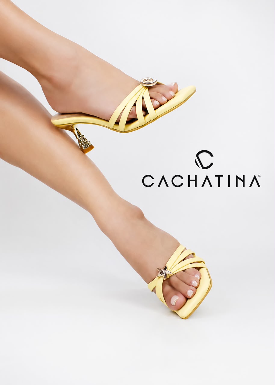 TACON GALANTYS - BAMBIE AMARILLO PASTEL - ALTURA 5.5