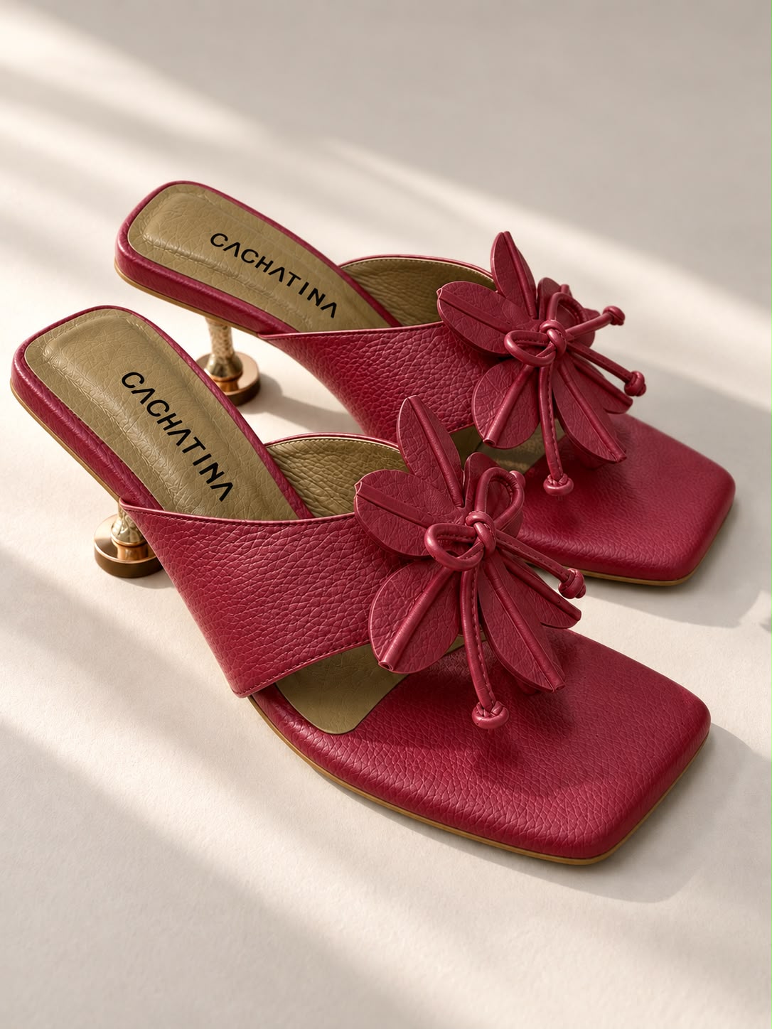 TACON IMPERIA - CONFECCION ROJO NUEVO - ALTURA 5.5