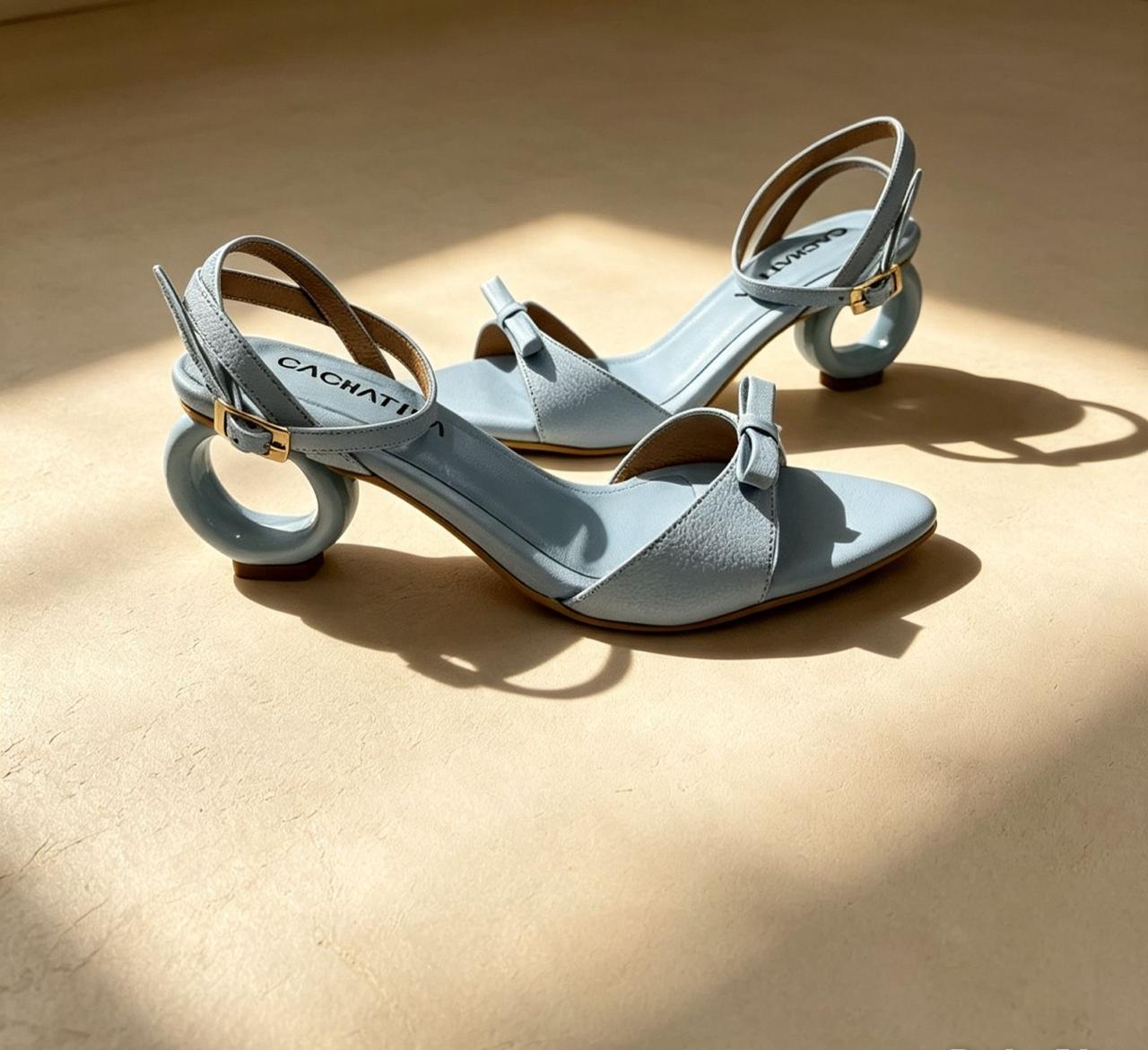 TACON LECCE - BAMBIE AZUL NUBE - ALTURA 5.5