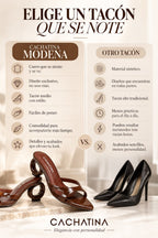 TACON MODENA STORE - BON BRILLA CHOCOLATE - ALTURA 5.5