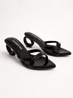 TACON MODENA - CAM STEEL BLACK X CHAROL NEGRO - ALTURA 5.5