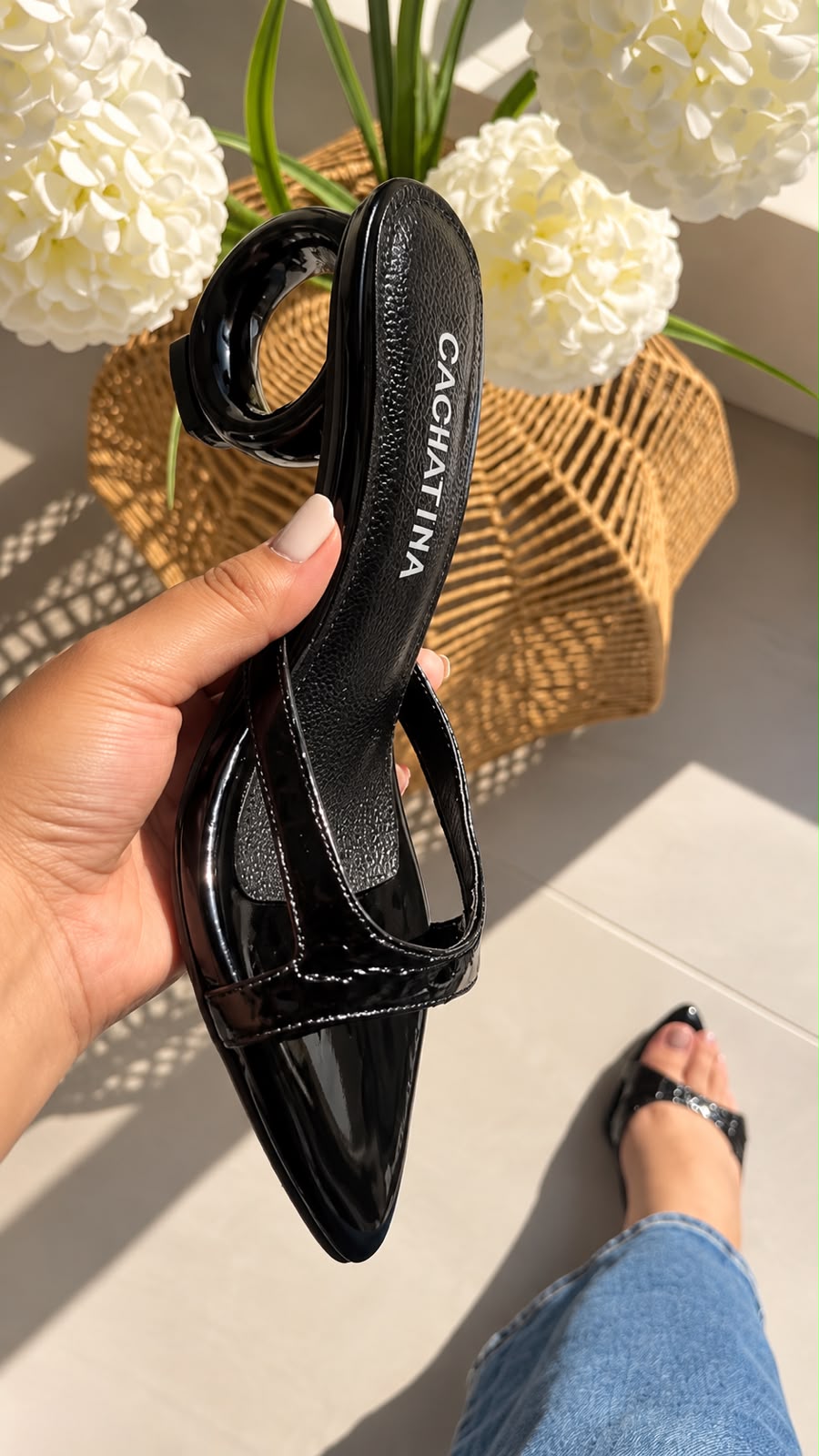 TACON MODENA - CHAROL NEGRO - ALTURA 5.5