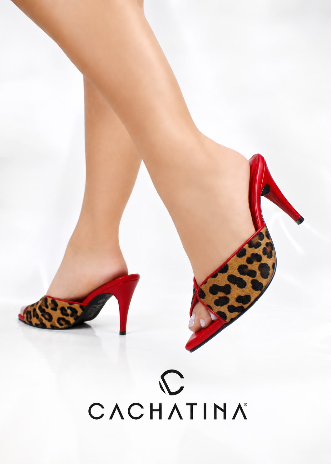 TACON SORRENTO STORE - BAMBIE ROJO X PRINT - ALTURA 7.5