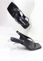 TACON ZAFIRO - BAMBIE NEGRO - ALTURA 5.5 (9 CM) - CALZADO CACHATINA