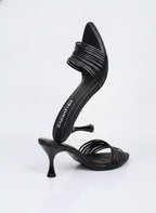TACON AMOUR -CONFECCION NEGRO - ALTURA 7.5 (10 CM) - CALZADO CACHATINA