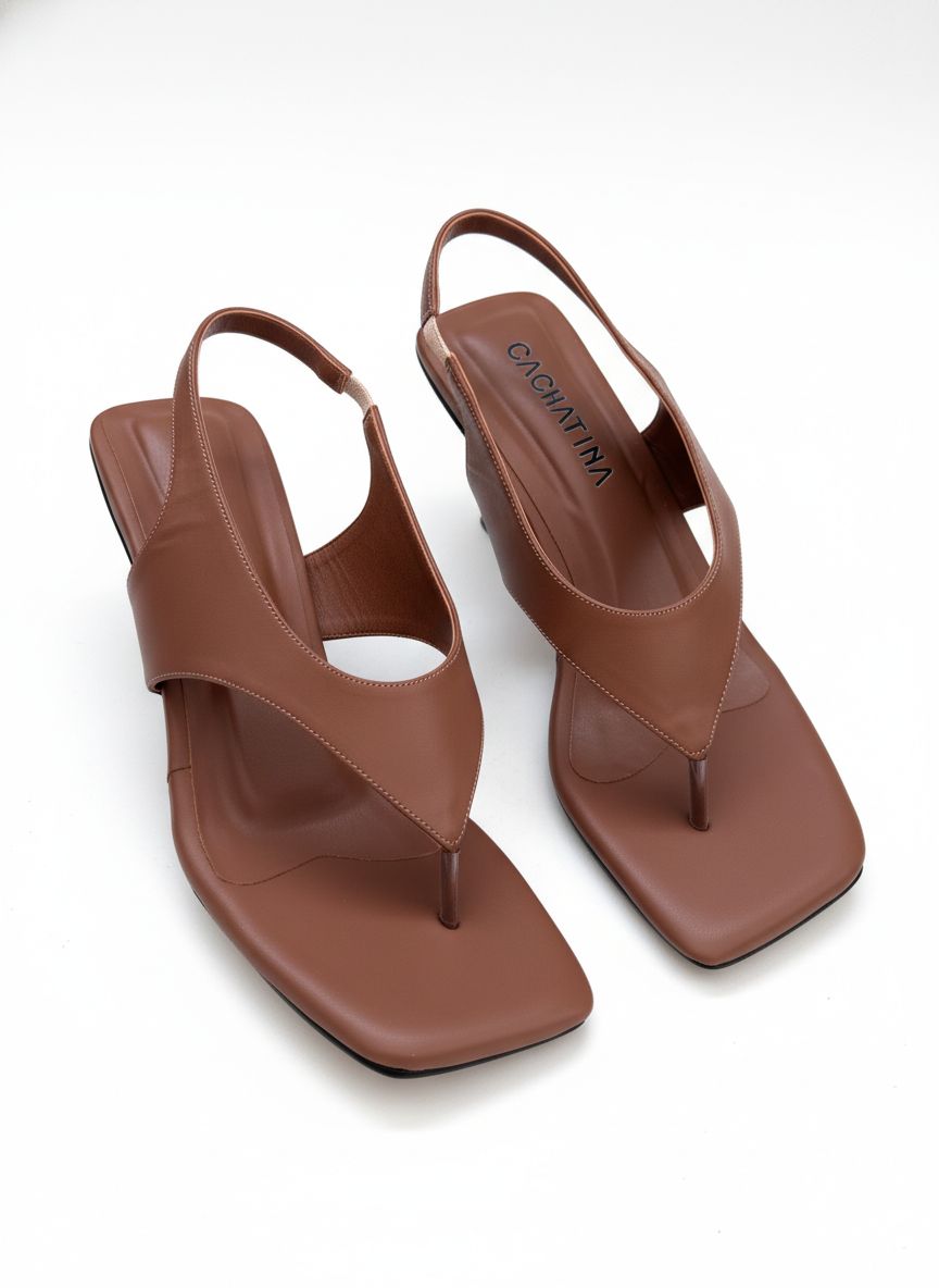 TACON CANNES - AVELLANA - ALTURA 5.5 (7,5 CM) - CALZADO CACHATINA