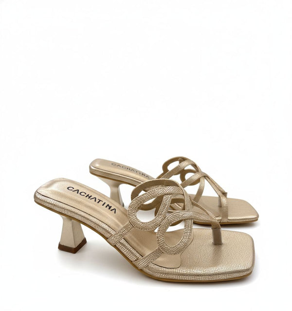 TACON CAROLA - FIOTY CHAMPAN - ALTURA 5.5 (7 CM) - CALZADO CACHATINA