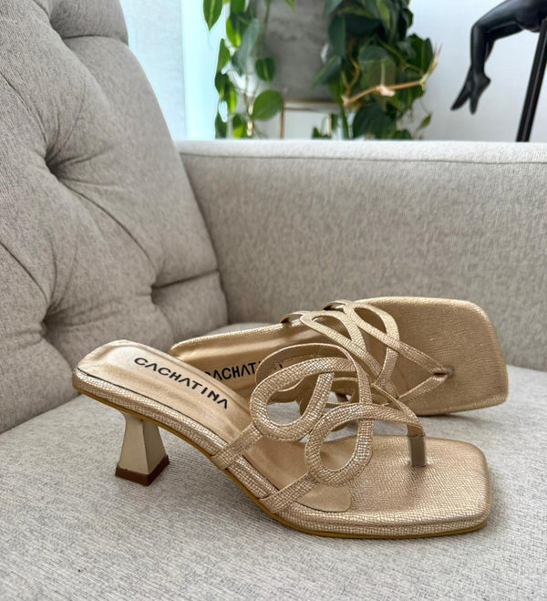 TACON CAROLA - FIOTY CHAMPAN - ALTURA 5.5 (7 CM) - CALZADO CACHATINA