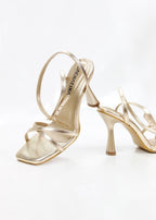 TACON DUBAY STORE - FEDERICA DORADO - TACON 7.5 (10 CM) - CALZADO CACHATINA
