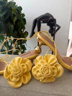 TACON SURI - BAMBIE AMARILLO PASTEL - ALTURA 3.5 - CALZADO CACHATINA