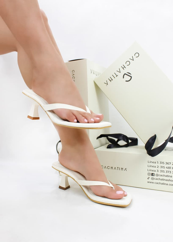 TACON ZAKI STORE - FIOTY TALCO - ALTURA 5.5 (7 CM)- CALZADO CACHATINA