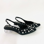 CAMIL - CALZADO CACHATINA - ESTILETO MUJER - CUERO  NEGRO - TACON 3.5 (5 CM)