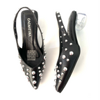 CAMIL - CALZADO CACHATINA - ESTILETO MUJER - CUERO  NEGRO - TACON 3.5 (5 CM)