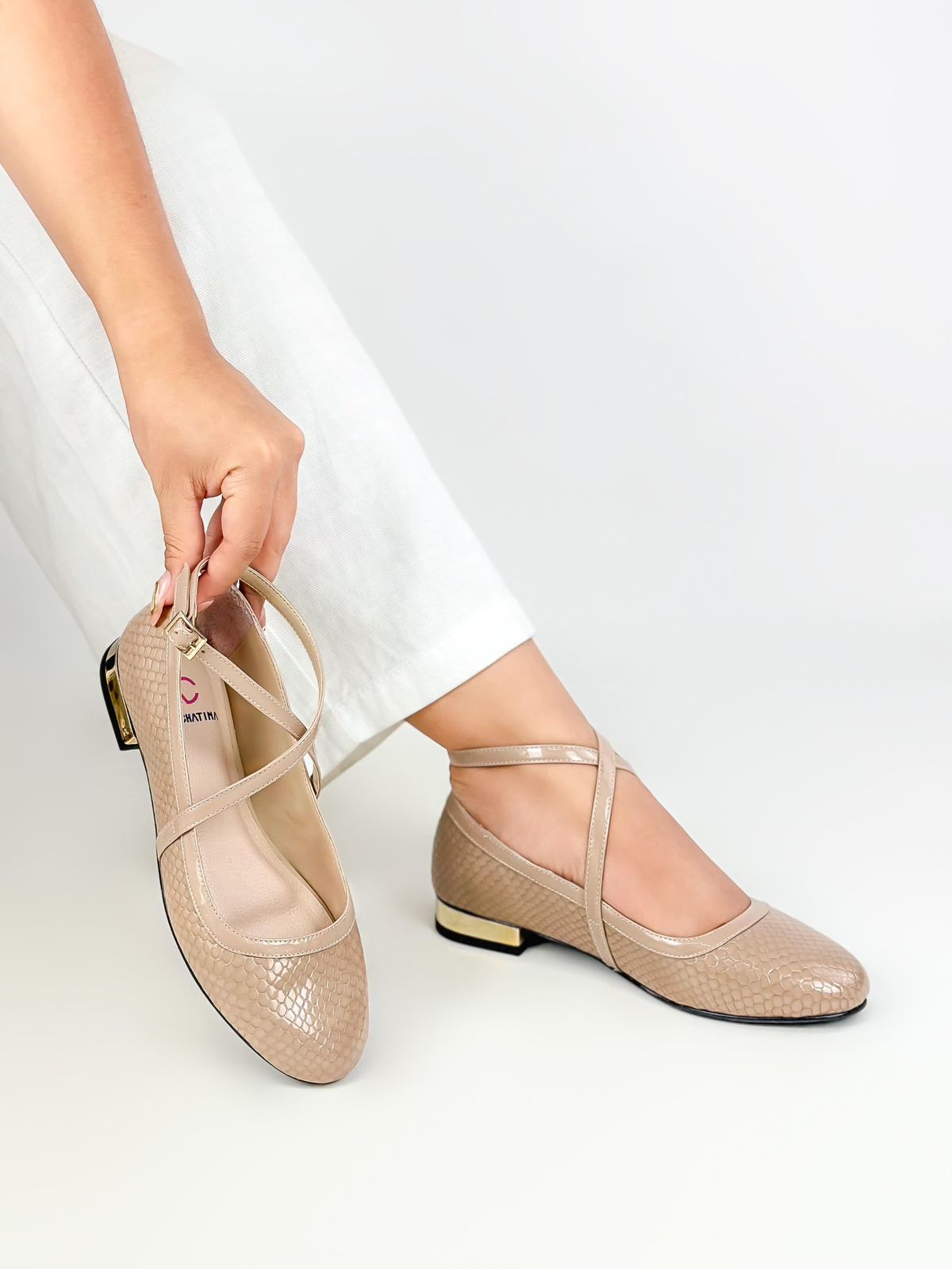 ELENA- PASION FEARLES x BARNIZ - BALETA - CALZADO CACHATINA