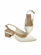 ELARA -BAMBIE TALCO x TAUPE FRAPPE - TACON 3.5 - ESTILETO MUJER - CALZADO CACHATINA