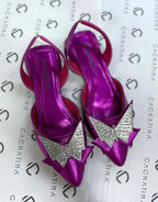 MIRANDA- FUCSIA METALIZADO - BALETA - CALZADO CACHATINA