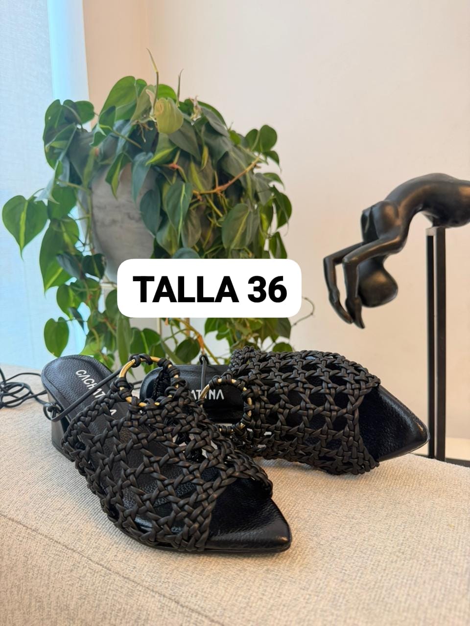 TACON BONNY STORE - BAMBIE NEGRO - ALTURA 5.5