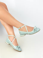 SELENE- PASION BLUE FOX x CONFECCION MENTA- BALETA - CALZADO CACHATINA